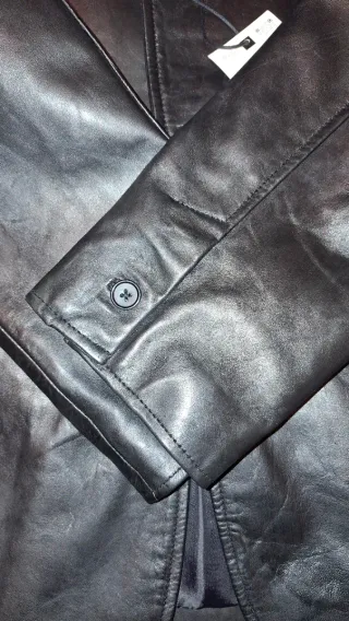 Chaqueta Zara Piel Hombre Talla M