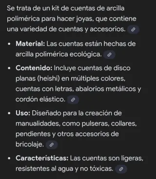 Kit artigianato per bambini: collane e braccialetti