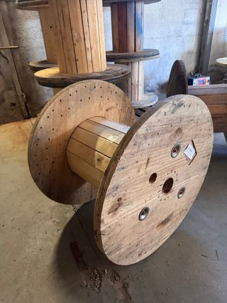 BOBINAS CARRETE MADERA CABLE CHILLPALET