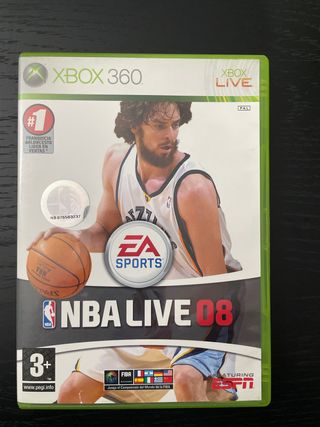 NBA Live 08 Xbox 360