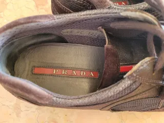 Sneakers Prada uomo marroni