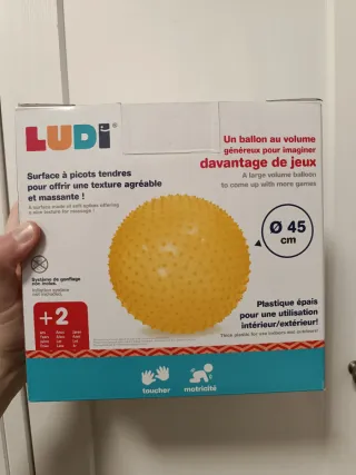 Pelota psicomotricidad XXL niños/as