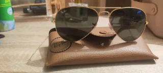 Gafas de sol Ray-Ban Aviator doradas