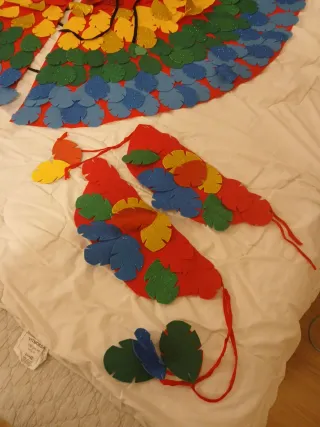 Disfraz Pájaro del Paraíso Adulto/Niño