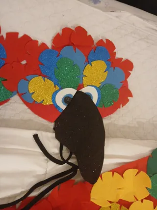 Disfraz Pájaro del Paraíso Adulto/Niño