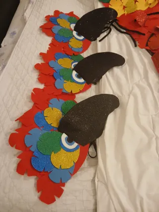 Disfraz Pájaro del Paraíso Adulto/Niño