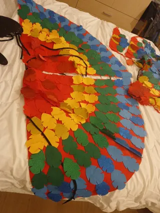 Disfraz Pájaro del Paraíso Adulto/Niño