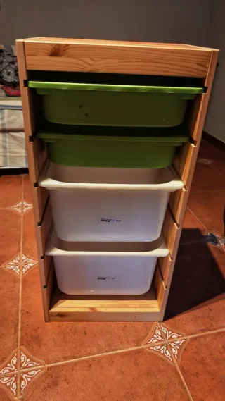 Muebles infantiles almacenaje 3 cubos