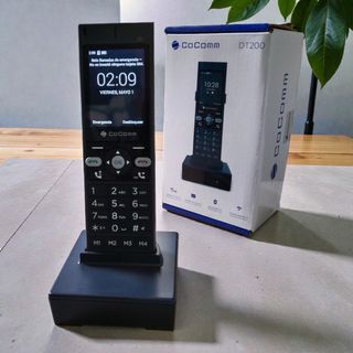 Teléfono Fijo Android CoComm DT200 Negro