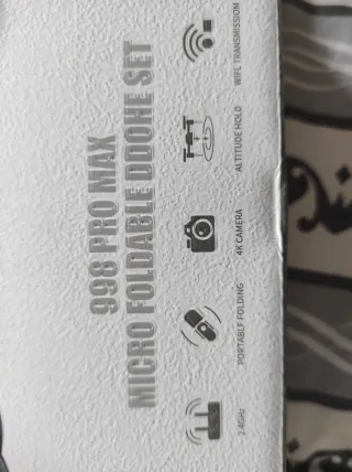 Dron 998 Pro Max 4K Dual Cam