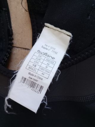 Neopreno TRIBORD Talla L Shorty Adulto