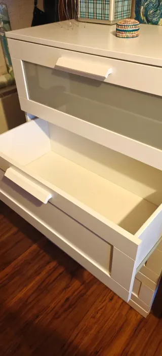 Cómoda 4 cajones Brimnes blanca Ikea