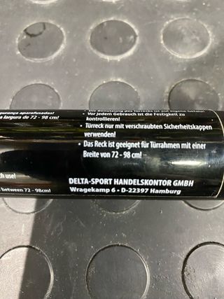 Barra dominadas para puertas