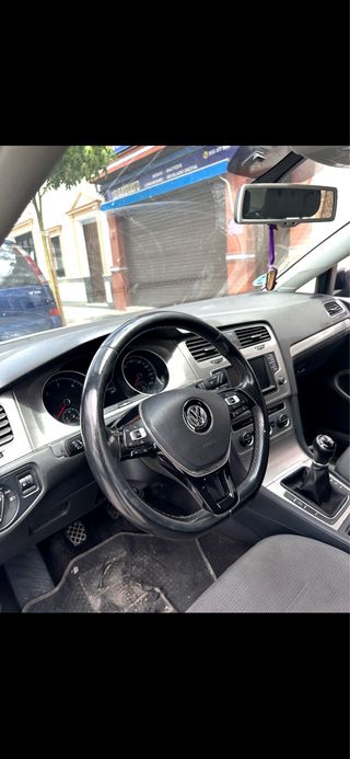 Volkswagen Golf 7 2015 Blue emotion