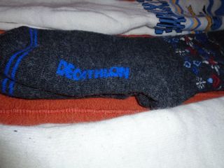 Esquí: calcetines. 4 pares por 6 euros