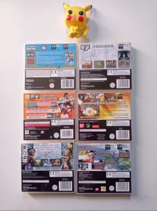 Lote nds Dragon Ball y Final Fantasy completos