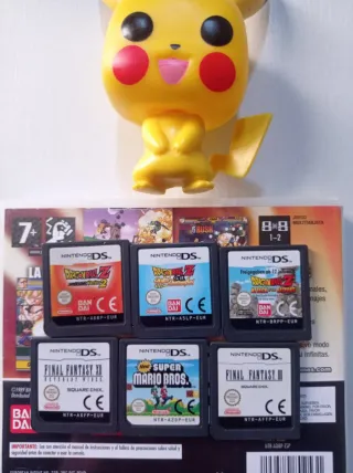 Lote nds Dragon Ball y Final Fantasy completos