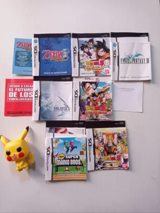Lote nds Dragon Ball y Final Fantasy completos