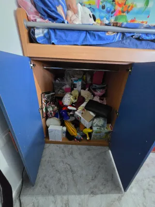 Litera Cama Nido Madera