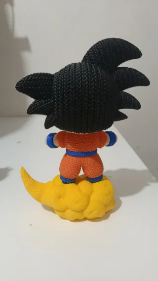 Figura Goku Crochet Nube Voladora