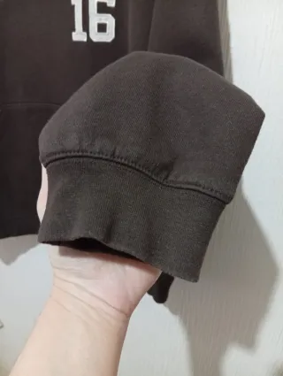 Sudadera Reebok Marrón NFL Browns Talla L oversize