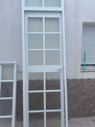 Puerta aluminio 1 hoja