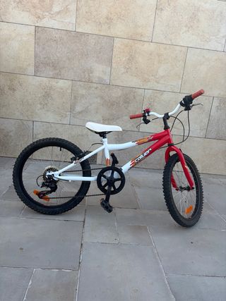 Bicicleta infantil 20” Coluer Mongoose rojo/blanco