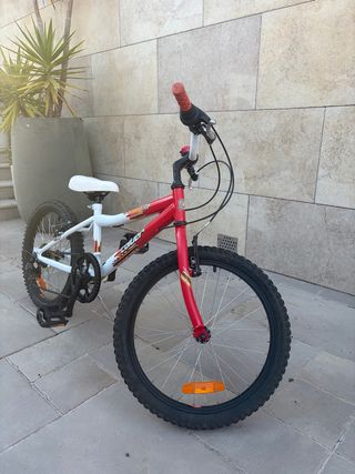 Bicicleta infantil 20” Coluer Mongoose rojo/blanco
