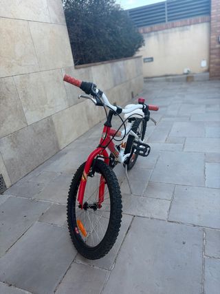 Bicicleta infantil 20” Coluer Mongoose rojo/blanco