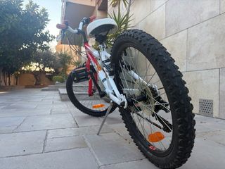 Bicicleta infantil 20” Coluer Mongoose rojo/blanco