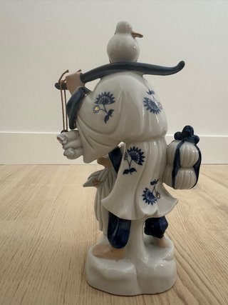 Pescadores Eiho porcelana japonesa