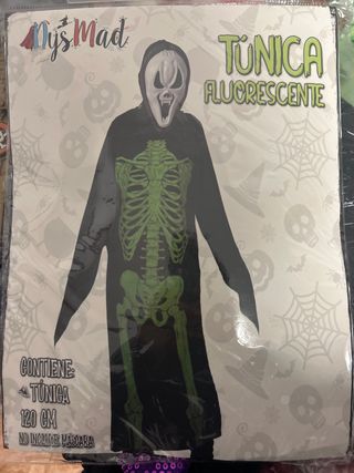 Disfraz Túnica Esqueleto Niño