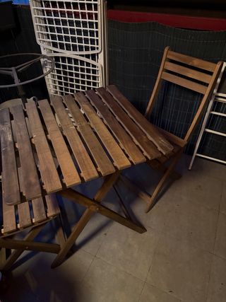 Mesa y sillas exterior Ikea Askholmen