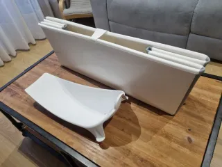 Bañera Stokke plegable XL +adaptador recién nacido