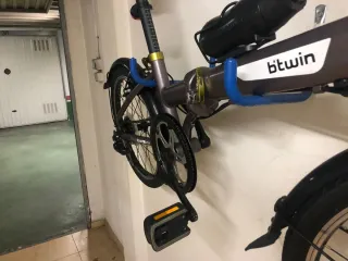 Bicicleta plegable Btwin casi sin uso