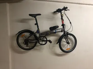 Bicicleta plegable Btwin casi sin uso