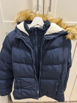 Anorak Soulcal & Co Azul con Capucha