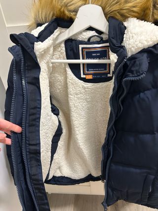 Anorak Soulcal & Co Azul con Capucha