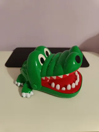 Cocodrilo Sacamuelas Juguete Verde