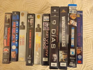 Lote 11 Cintas VHS Películas Varias