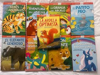 9 libros de letra mayúscula aprende a leer