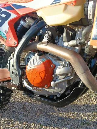 KTM 450exc Enduro Naranja/Blanco matriculada 2019.