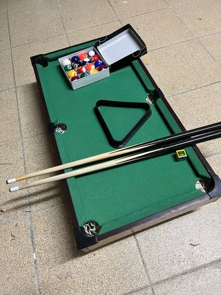 Mini mesa de billar infantil