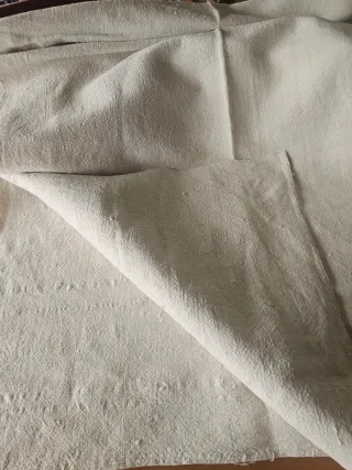 Lençol antigo em puro linho