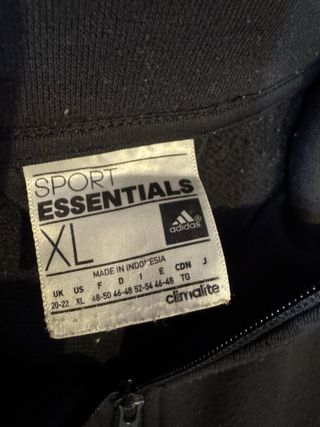 Giubbotto sportivo Adidas nero