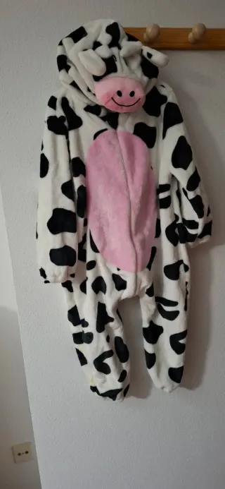Disfraz de vaca para niño