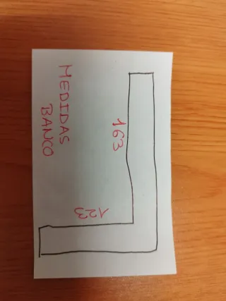 Banco Rinconera Cocina + Mesa + 2 Sillas.