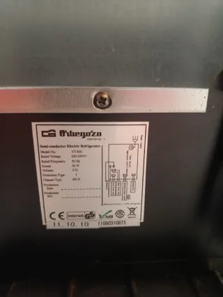 Vinoteca Orbegozo averiada - reparar o piezas