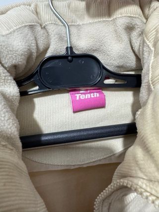 Chaleco Tenth Beige Talla Única Mujer