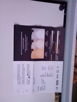 Espejo LED Cuadrado Baño